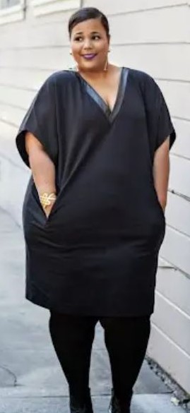 How to dress fat woman