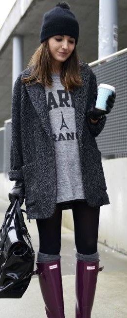 how to dress in london winter